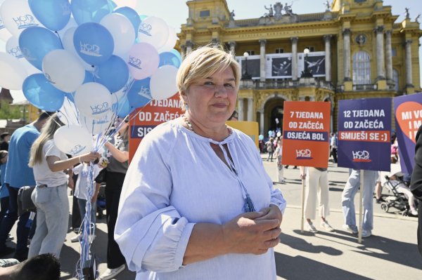 Hod za život u Zagrebu: Željka Markić