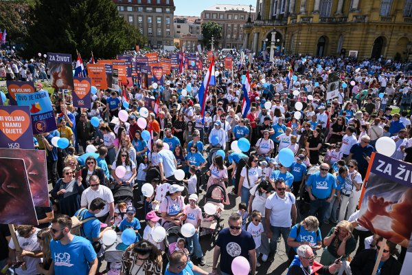 Hod za život u Zagrebu