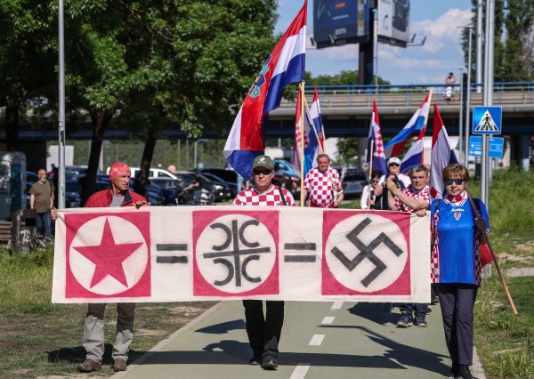 Protuprosvjed na Trnjanskim kresovima