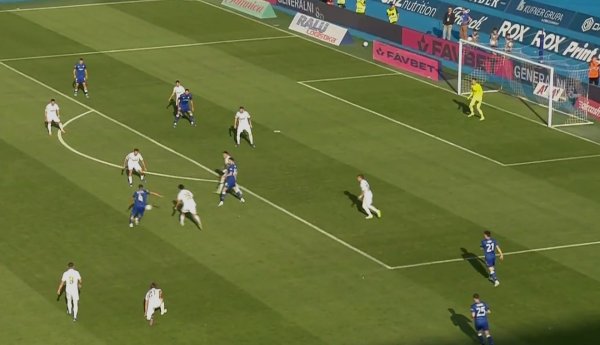 Apsolutna raketa! Evo koliko je brzo išao udarac Bennacera koji je odsjeo na gredi