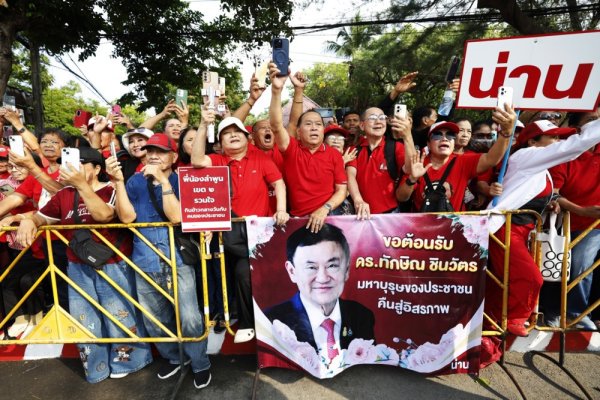 Thaksin Shinawatra i dalje ima mnogo pristalica