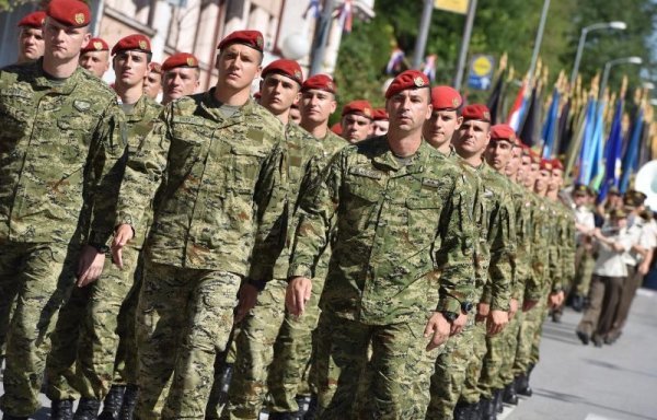 Završne pripreme za mimohod u Kninu (1)