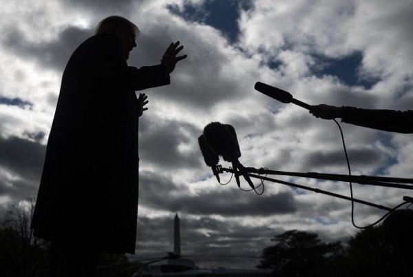 Donald Trump i novinari