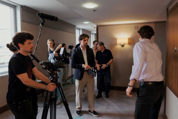 Snimanje filma 'Exposure'