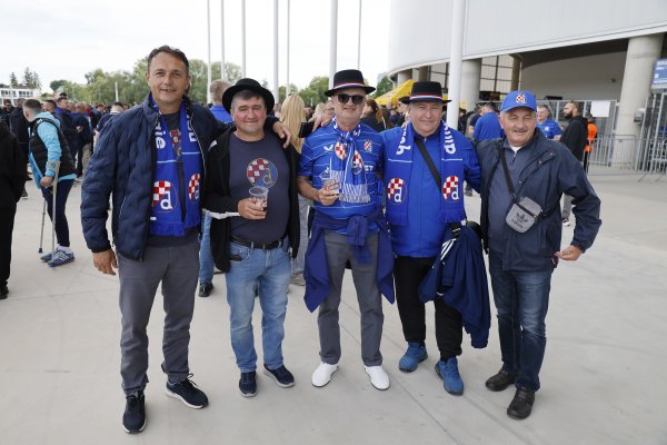 Dinamo - Rijeka, navijači prije utakmice, finale Kupa, 13.5.2026.