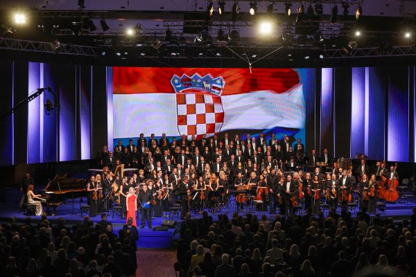 Zagreb: Svečanost povodom obilježavnja 100 godina Hrvatske radiotelevizije