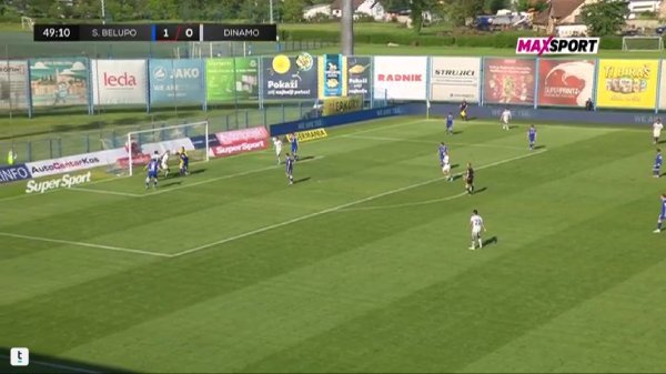 Dinamo izjednačio nakon neobjašnjive greške golmana Slavena: Pogledajte bizaran gol