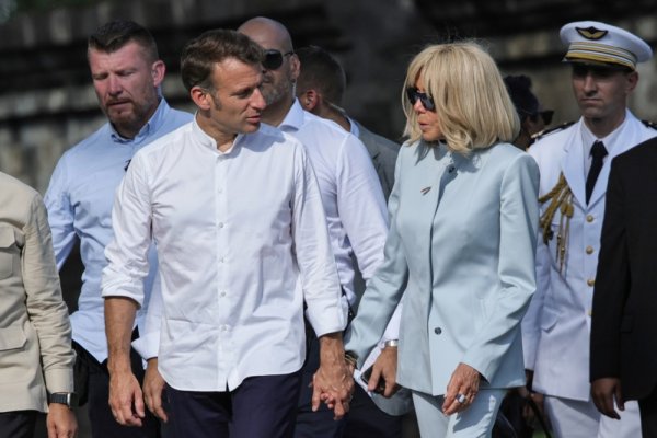 Emmanuel i Brigitte Macron