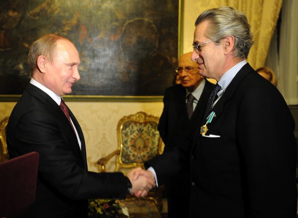 Vladimir Putin i Antonio Zanardi Landi