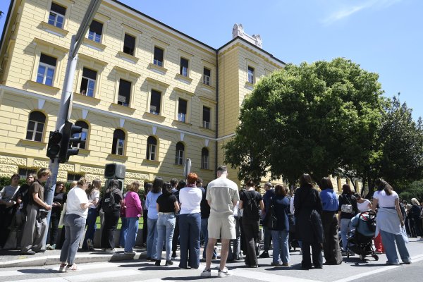 Prosvjed u Šibeniku
