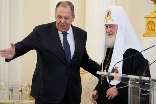 Sergej Lavrov i patrijarh Kiril