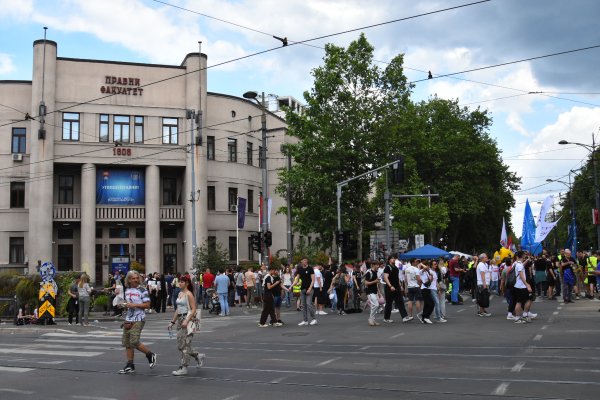 Studenti u blokadi pozvali su na skup na Slaviji