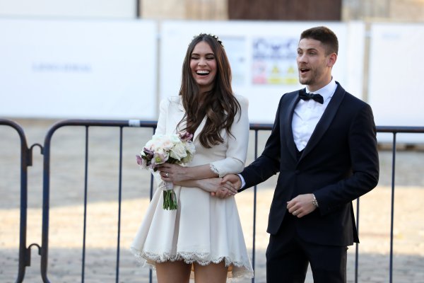 Andrej Kramarić i Mia Ćurković