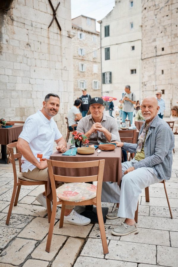 Tonči Glavina, Pete Radovich, John Malkovich