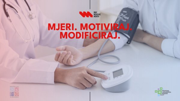Javnozdravstvena kampanja mjerenja krvnog tlaka u ljekarnama i na drugim javnim mjestima diljem Hrvatske