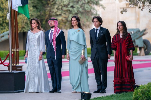 Kraljica Rania, princeza Rajwa, , princ Hussein, princeza Salma, princ Hashem