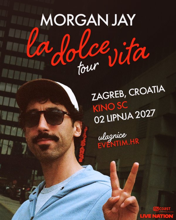 Glazbeni komičar Morgan Jay premijerno u Zagrebu