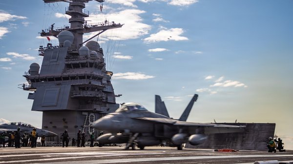 Supernosač USS Gerald R. Ford korišten je za nedavne napade na Iran
