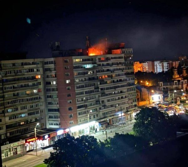 Dron pogodio zgradu u Rumunjskoj