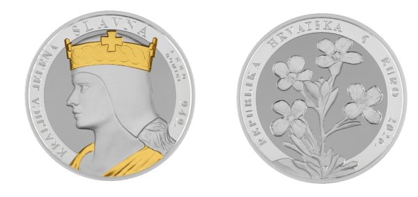 Srebrnjak 'Kraljica Jelena Slavna' 2 unce