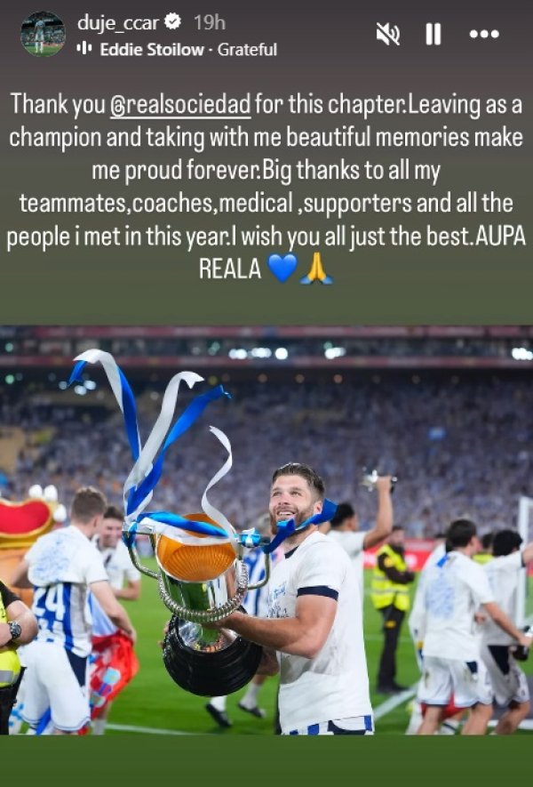 Duje Ćaleta Car Instagram
