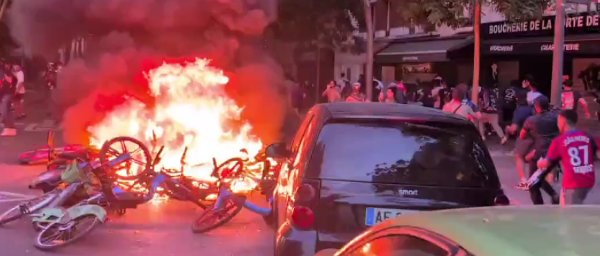 Pariz u plamenu: Slavlje navijača PSG-a pretvorilo se u potpune nerede