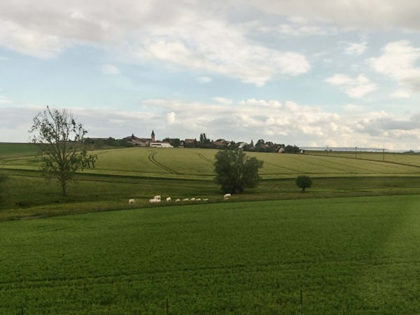 Prekrasan prizor ruralne Francuske iz TGV vlaka