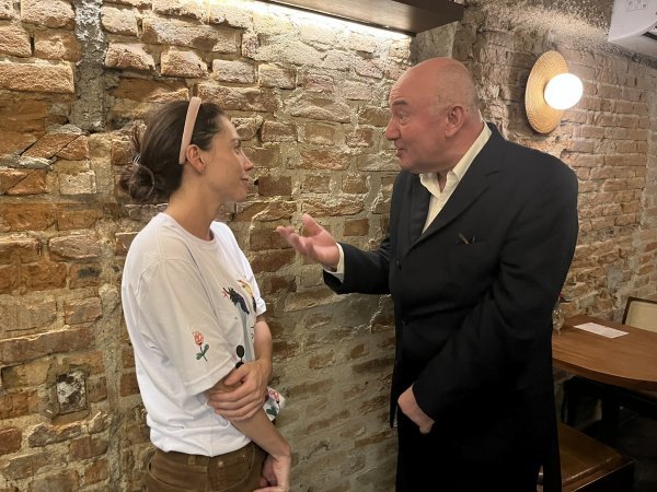 Chefica Tássia Magalhães i naš suradnik Velimir Cindrić