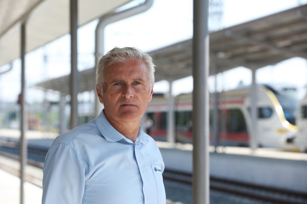 Marinko Sirovec, šef kolodvora u Križevcima