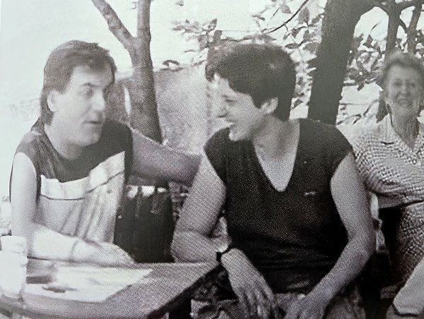 Kićo i Dubravka u mladim danima