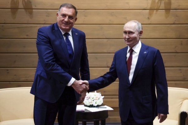 Milorad Dodik i Vladimir Putin