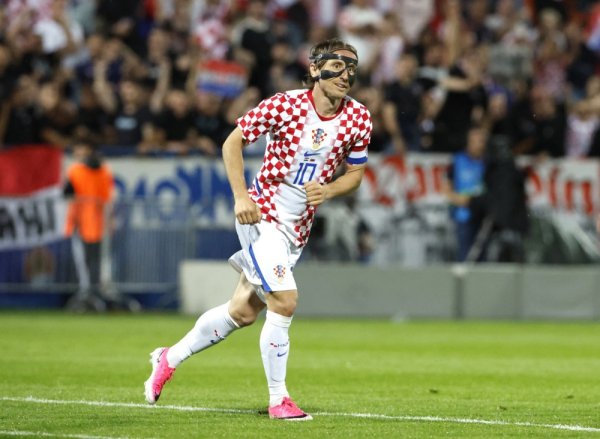 Luka Modrić u novom dresu Hrvatske