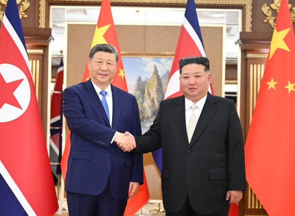 Xi Jinping i Kim Jong Un