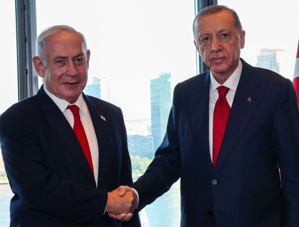 Benjamin Netanyahu i Recep Tayyip Erdogan