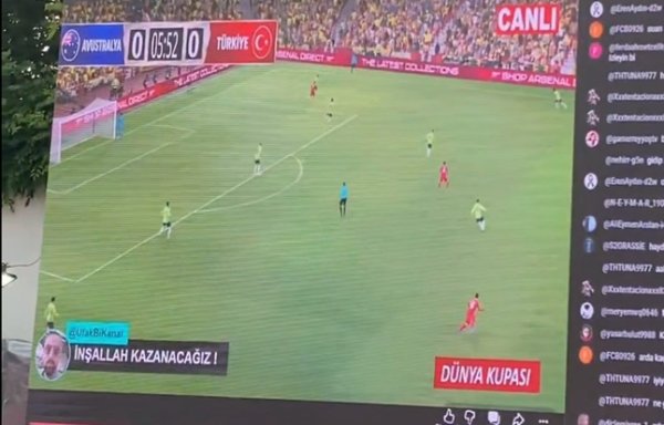 Urnebesni video iz Turske: Gledali utakmicu protiv Australije, a na ekranu bila videoigra