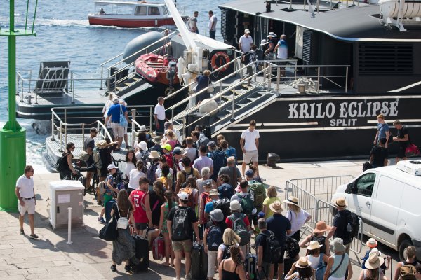 Ovo je katamaran koji se sudario s jedrilicom u teškoj nesreći kod Splita