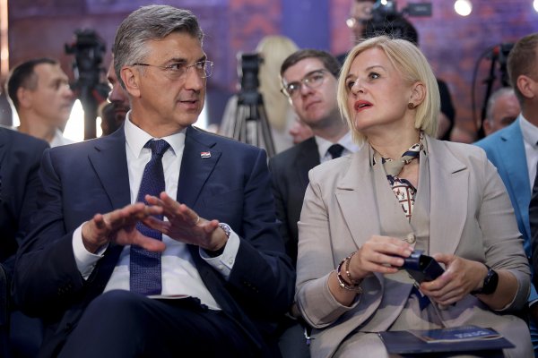 Rinčić srdačno dočekala premijera u Rijeci: 'Dolazak partnera'