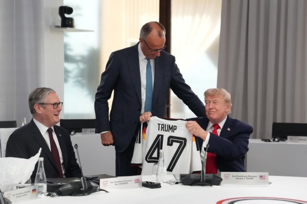 Keir Starmer, Friedrich Merz, Donald Trump