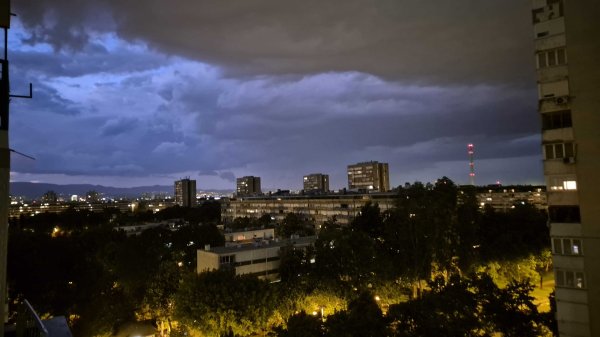 Nevrijeme u Zagrebu