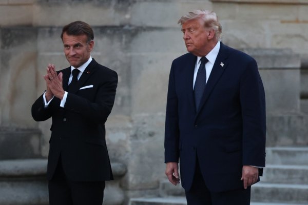 Emmanuel Macron i Donald Trump