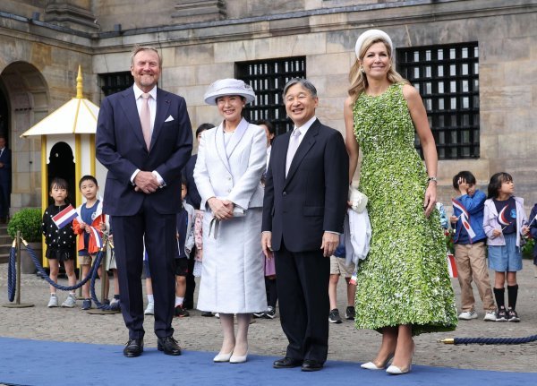 Kralj Willem-Alexander, kraljica Maxima, car Naruhito, carica Masako