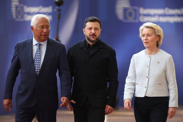 Antonio Costa, Volodimir Zelenski i Ursula von der Leyen