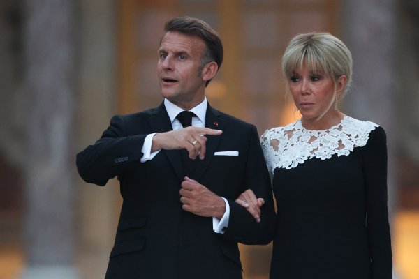Brigitte i Emmanuel Macron