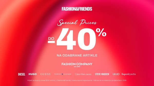 Fashion Company i Fashion&Friends donose ljetni shopping trenutak koji se ne propušta: do 40 % popusta na odabrane artikle