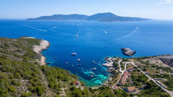 Pogled na otok Sv. Andrija