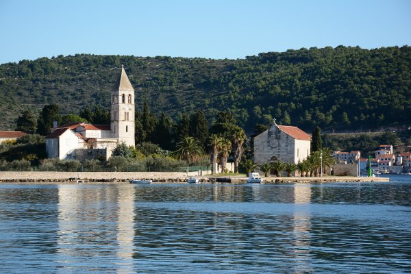 Otok Vis - Ilustracija