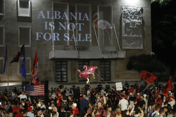 Prosvjed u Albaniji