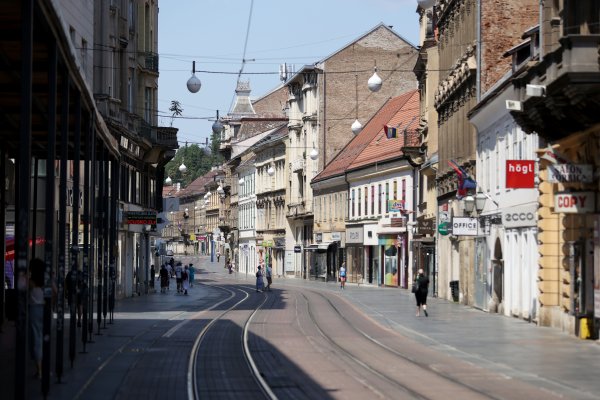 FOTO Pogledajte sablasne prizore iz centra Zagreba