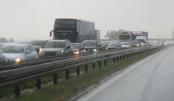 Pljusak u Zagrebu
