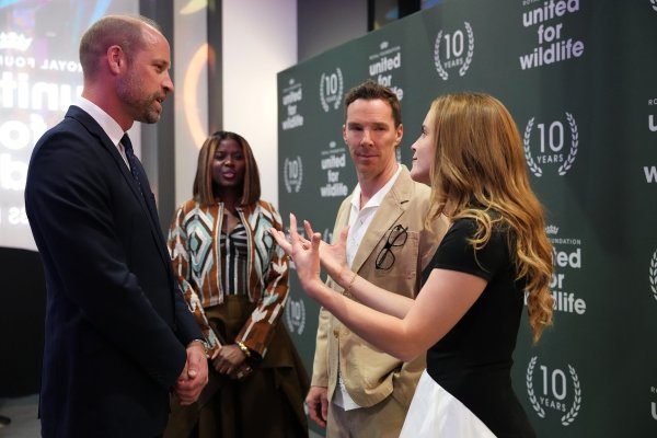 Emma Watson, Benedict Cumberbatch i princ William